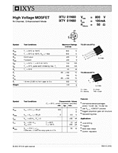 DataSheet IXTU01N80 pdf